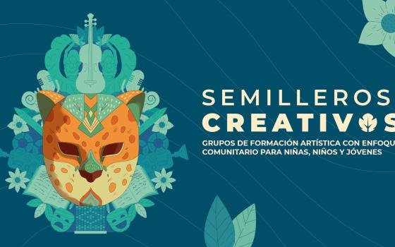 Semillero Creativo de Semillero Marimba emsamble Xin-Tla tradicional